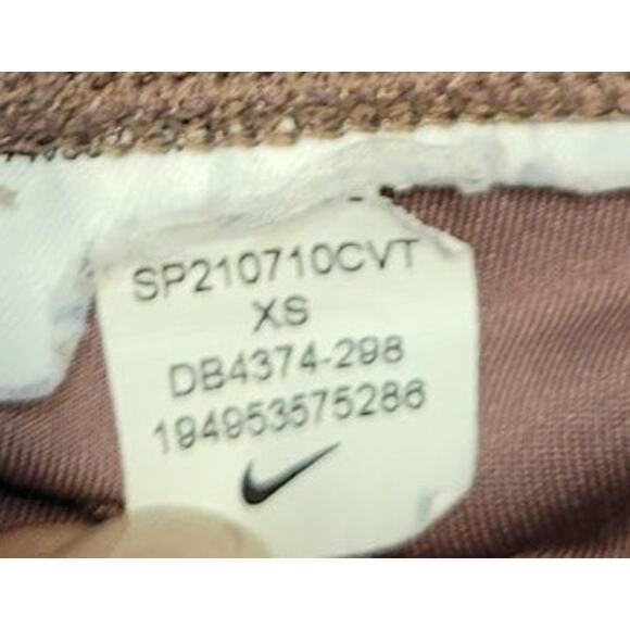 Nike Women’s Swoosh Run Just Do It 7/8 Tights Dusty Rose XS EUC - Picture 8 of 8